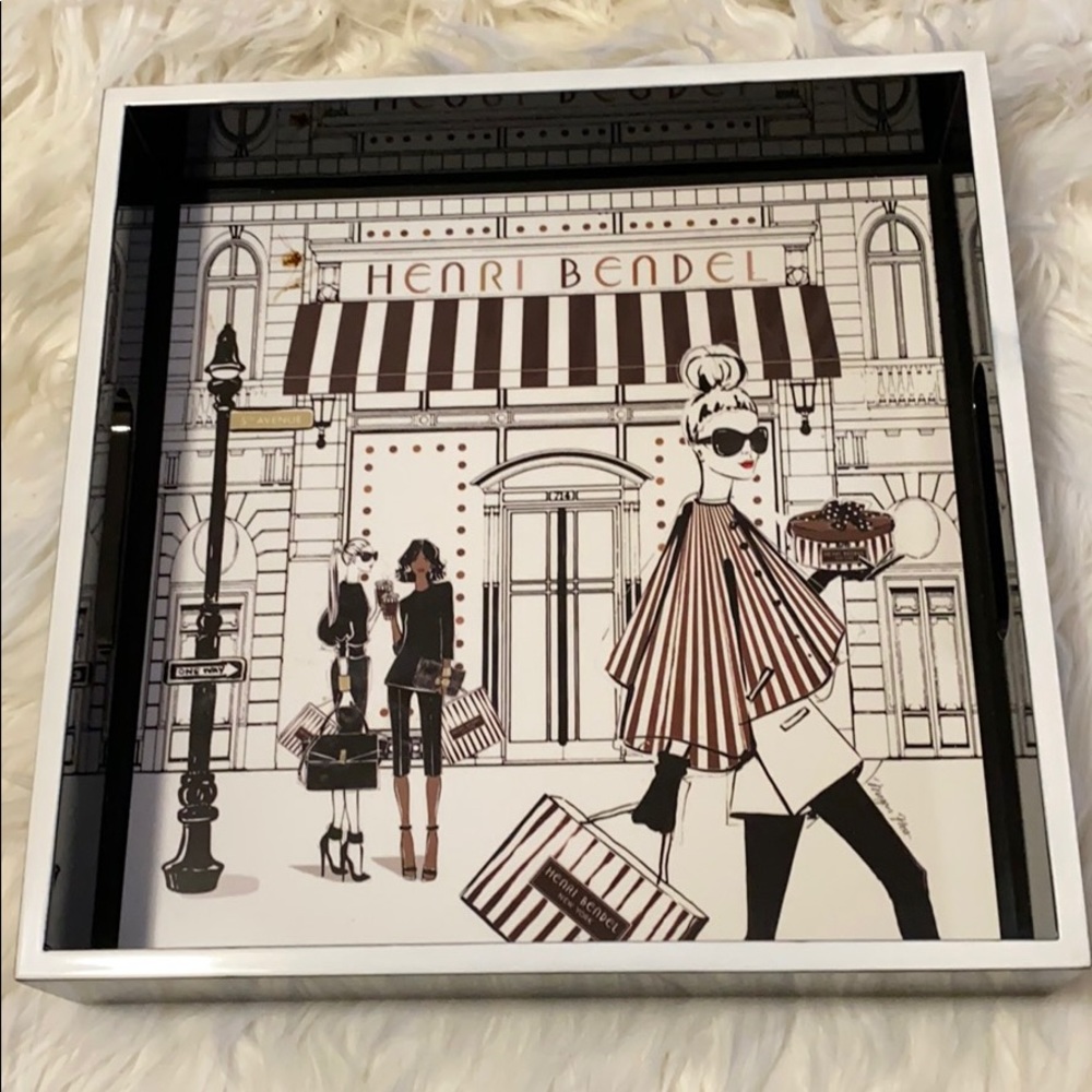 Henri Bendel Megan Hess Cocktail Tray